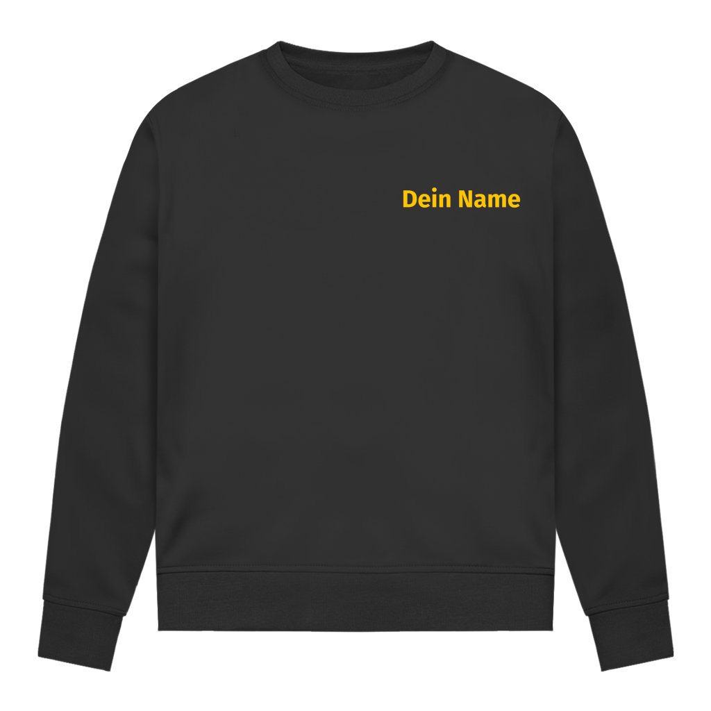 Damen Sweatshirt - Freiwillige Feuerwehr Gelb [Personalisierbar]