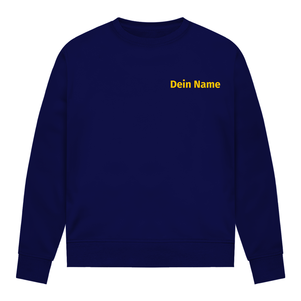Damen Sweatshirt - Freiwillige Feuerwehr Gelb [Personalisierbar]