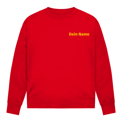 Damen Sweatshirt - Freiwillige Feuerwehr Gelb [Personalisierbar]
