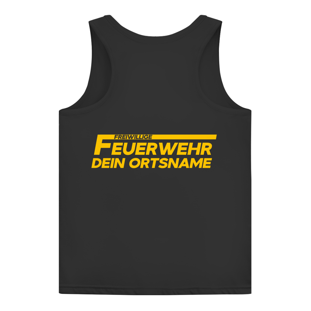 Damen Tank Top - Freiwillige Feuerwehr Gelb [Personalisierbar]