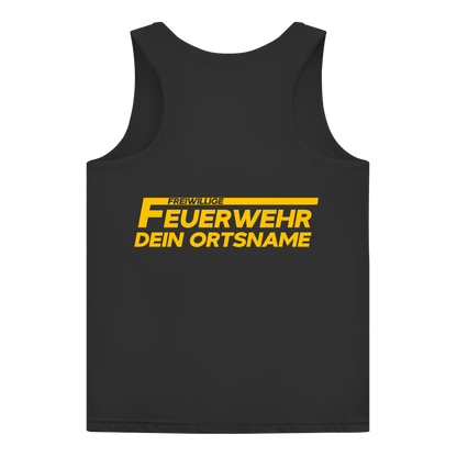 Damen Tank Top - Freiwillige Feuerwehr Gelb [Personalisierbar]