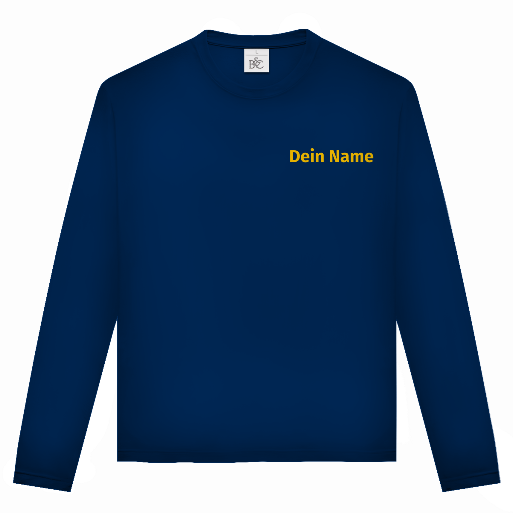 Unisex Langarmshirt - Jugendfeuerwehr Gelb [Personalisierbar]