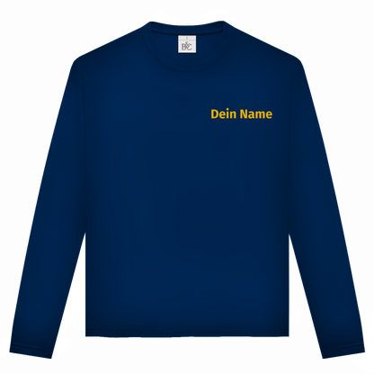 Unisex Langarmshirt - Jugendfeuerwehr Gelb [Personalisierbar]