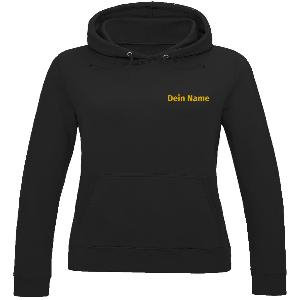 Damen Hoodie - Jugendfeuerwehr Gelb [Personalisierbar]