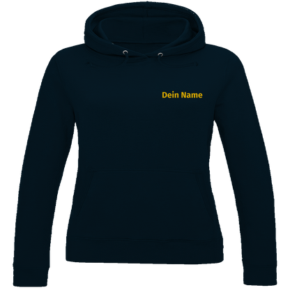 Damen Hoodie - Jugendfeuerwehr Gelb [Personalisierbar]