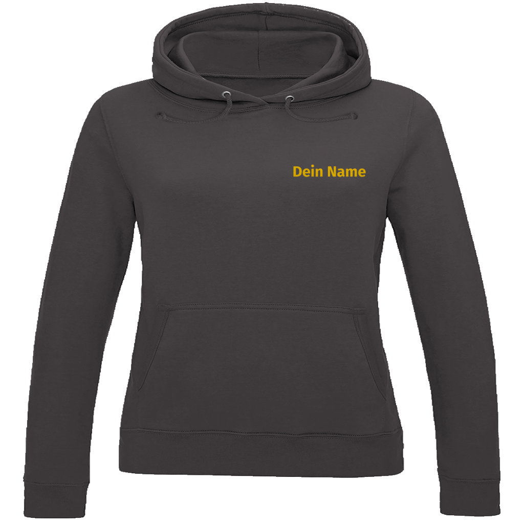 Damen Hoodie - Jugendfeuerwehr Gelb [Personalisierbar]