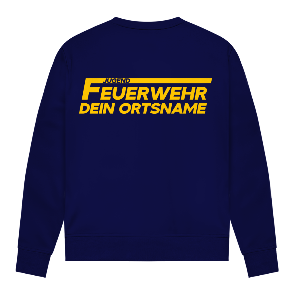 Damen Sweatshirt - Jugendfeuerwehr Gelb [Personalisierbar]