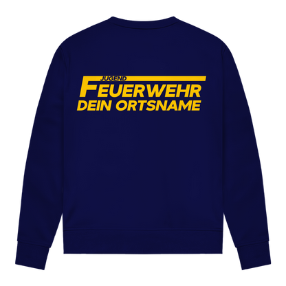 Damen Sweatshirt - Jugendfeuerwehr Gelb [Personalisierbar]