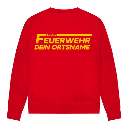 Damen Sweatshirt - Jugendfeuerwehr Gelb [Personalisierbar]