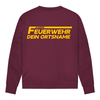 Damen Sweatshirt - Jugendfeuerwehr Gelb [Personalisierbar]