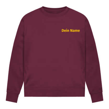 Damen Sweatshirt - Jugendfeuerwehr Gelb [Personalisierbar]