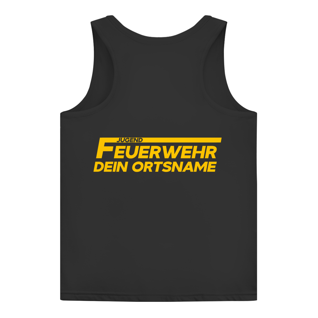 Damen Tank Top - Jugendfeuerwehr Gelb [Personalisierbar]