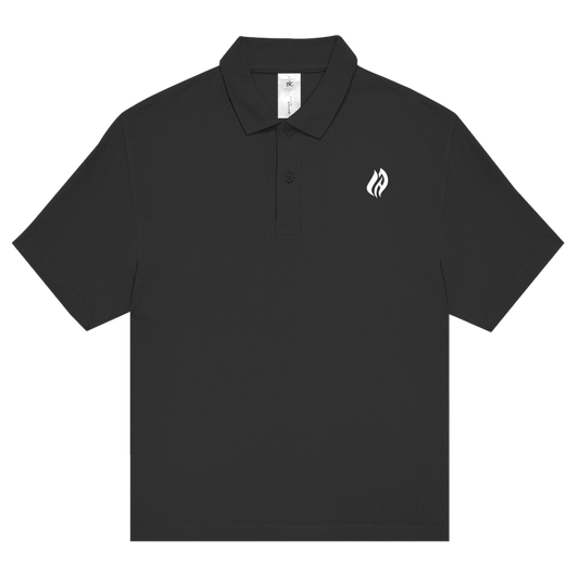 Unisex Poloshirt - Flamme Freiwillige Feuerwehr Grün [Personalisierbar]