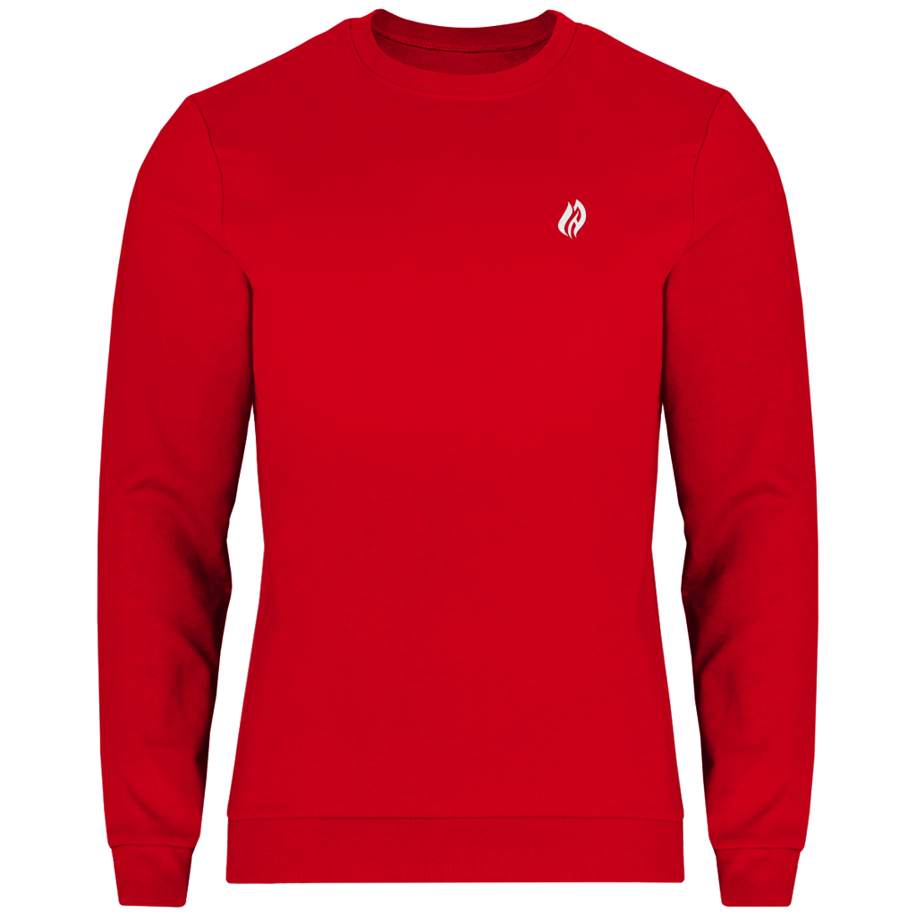 Herren Sweatshirt - Flamme Freiwillige Feuerwehr Grün [Personalisierbar]