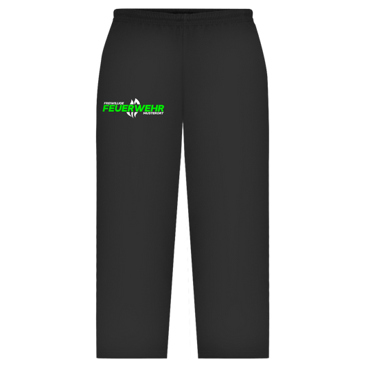 Oversize Sweatpants - Flamme Freiwillige Feuerwehr Grün [Personalisierbar]