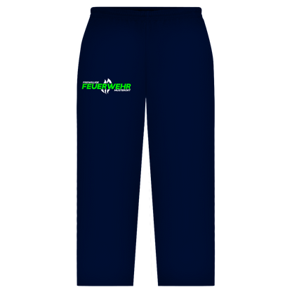 Oversize Sweatpants - Flamme Freiwillige Feuerwehr Grün [Personalisierbar]