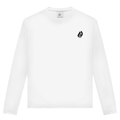 Unisex Langarmshirt - Flamme Freiwillige Feuerwehr Grün [Personalisierbar]