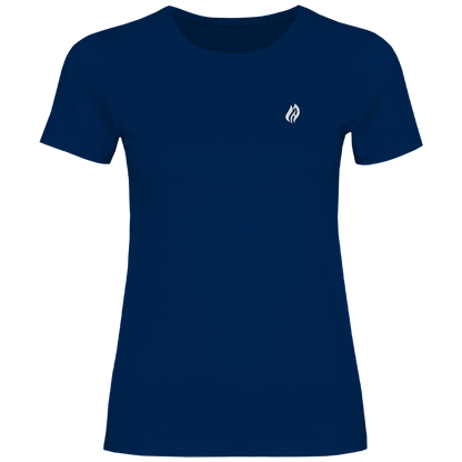 Damen T-Shirt - Flamme Freiwillige Feuerwehr Grün [Personalisierbar]