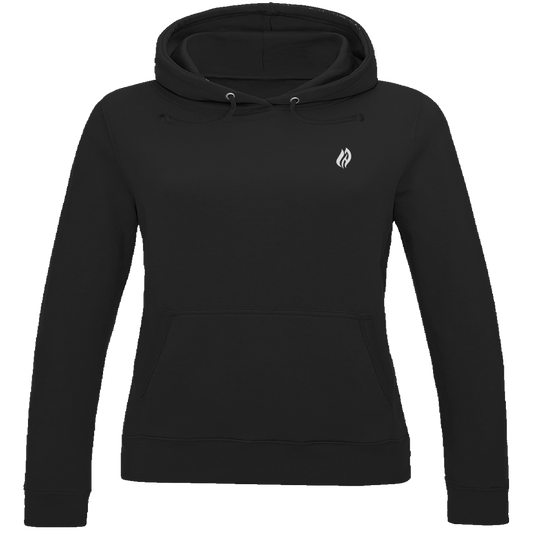 Damen Hoodie - Flamme Freiwillige Feuerwehr Grün [Personalisierbar]