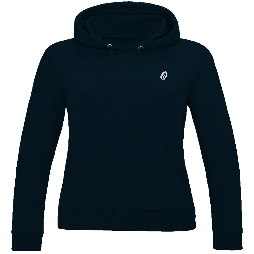 Damen Hoodie - Flamme Freiwillige Feuerwehr Grün [Personalisierbar]
