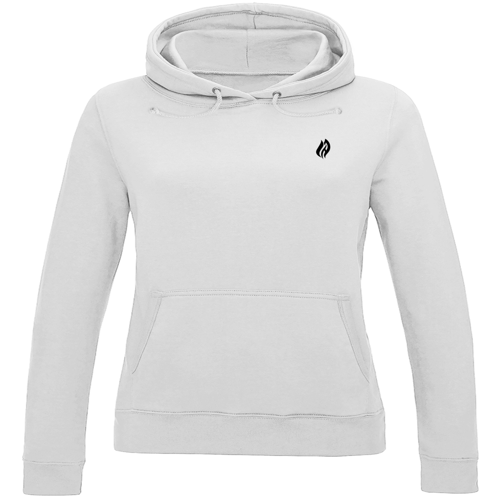 Damen Hoodie - Flamme Freiwillige Feuerwehr Grün [Personalisierbar]