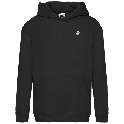 Kinder Hoodie - Flamme Freiwillige Feuerwehr Grün [Personalisierbar]