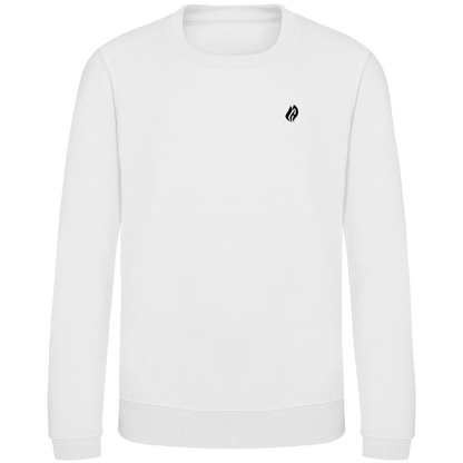 Kinder Sweatshirt - Flamme Freiwillige Feuerwehr Grün [Personalisierbar]