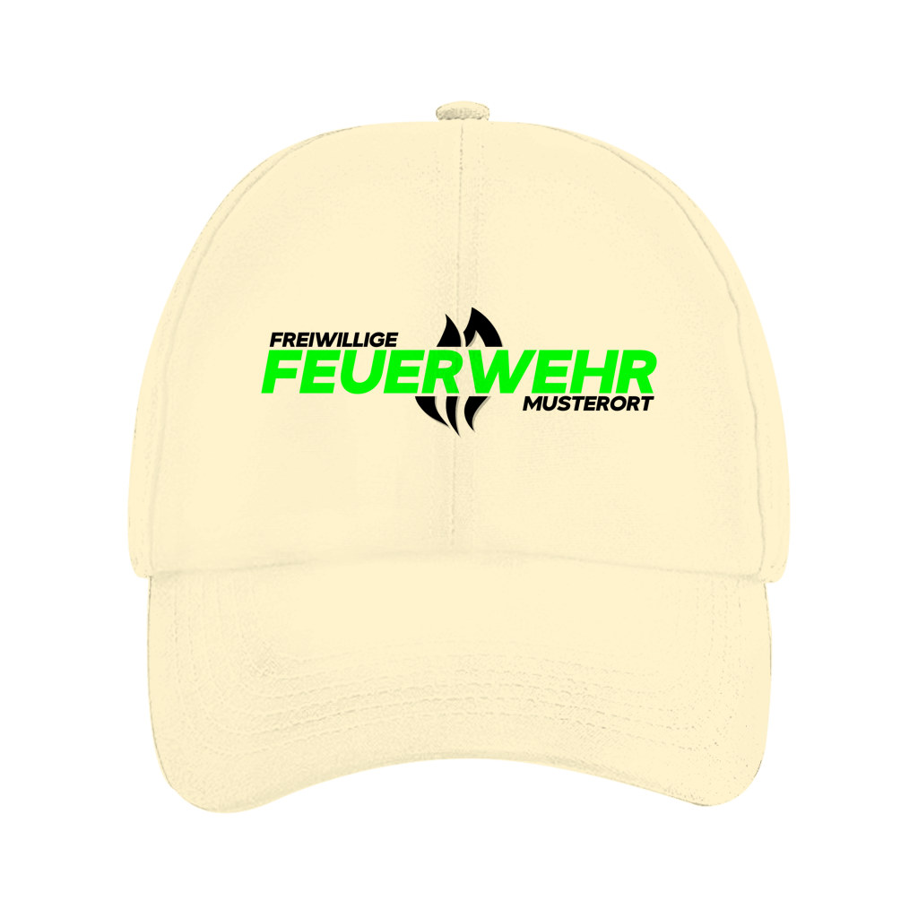 Dad Cap - Flamme Freiwillige Feuerwehr Grün [Personalisierbar]