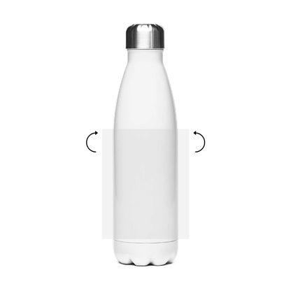 Edelstahl-Thermoflasche - Flamme Freiwillige Feuerwehr Schwarz [Personalisierbar]