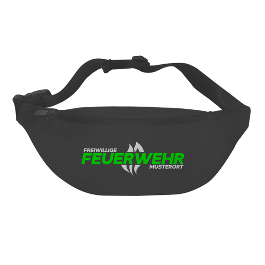 Gürteltasche - Flamme Freiwillige Feuerwehr Grün [Personalisierbar]
