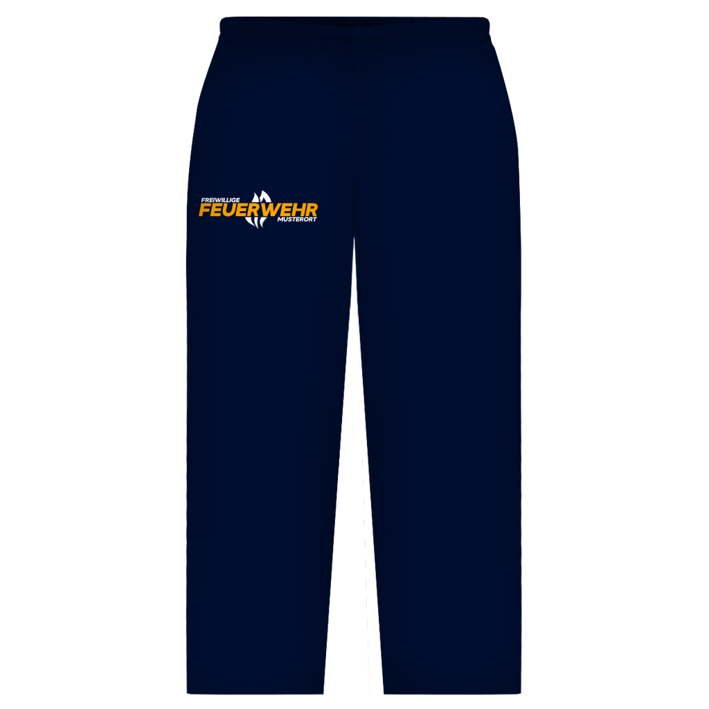 Oversize Sweatpants - Flamme Freiwillige Feuerwehr Gelb [Personalisierbar]