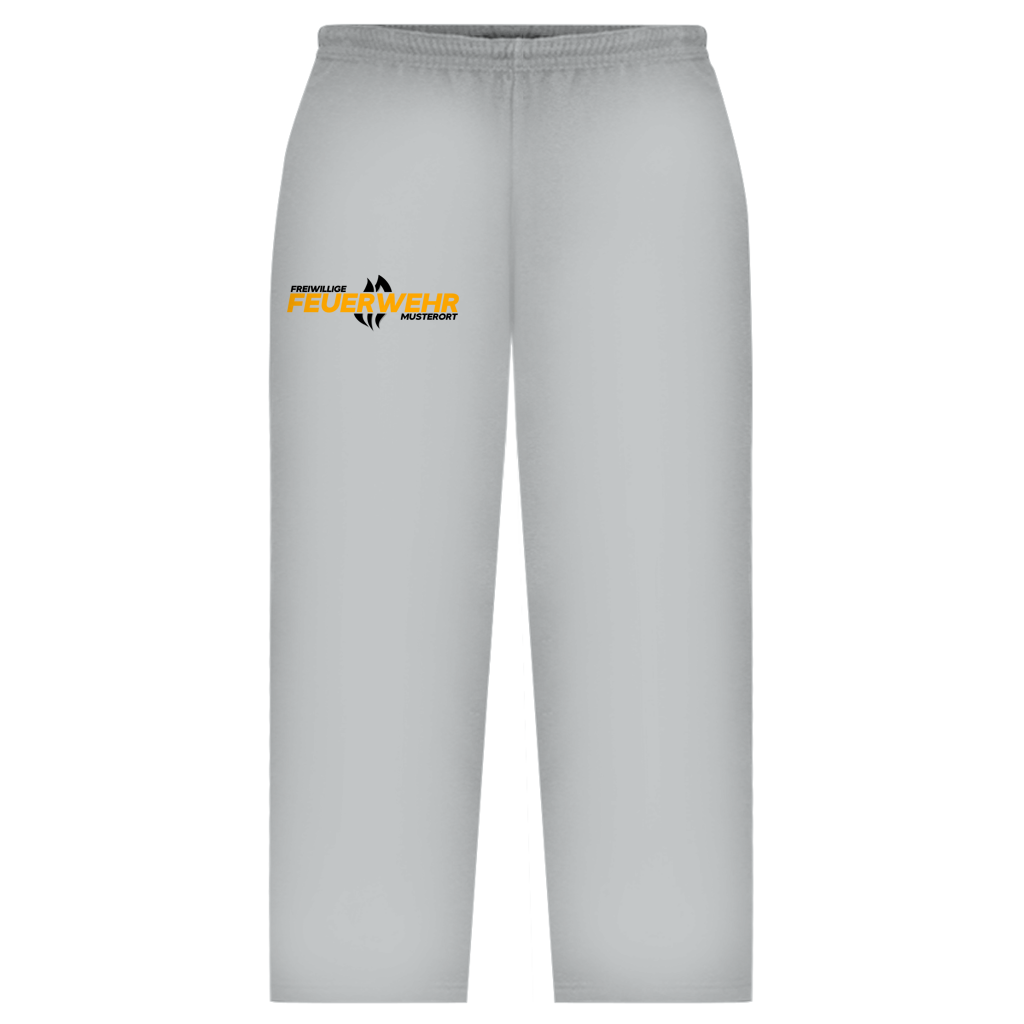Oversize Sweatpants - Flamme Freiwillige Feuerwehr Gelb [Personalisierbar]