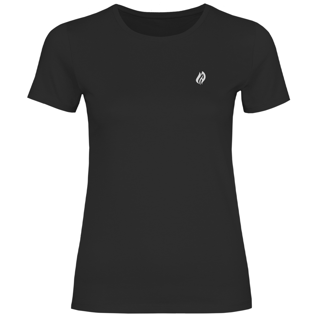 Damen T-Shirt - Flamme Freiwillige Feuerwehr Gelb [Personalisierbar]