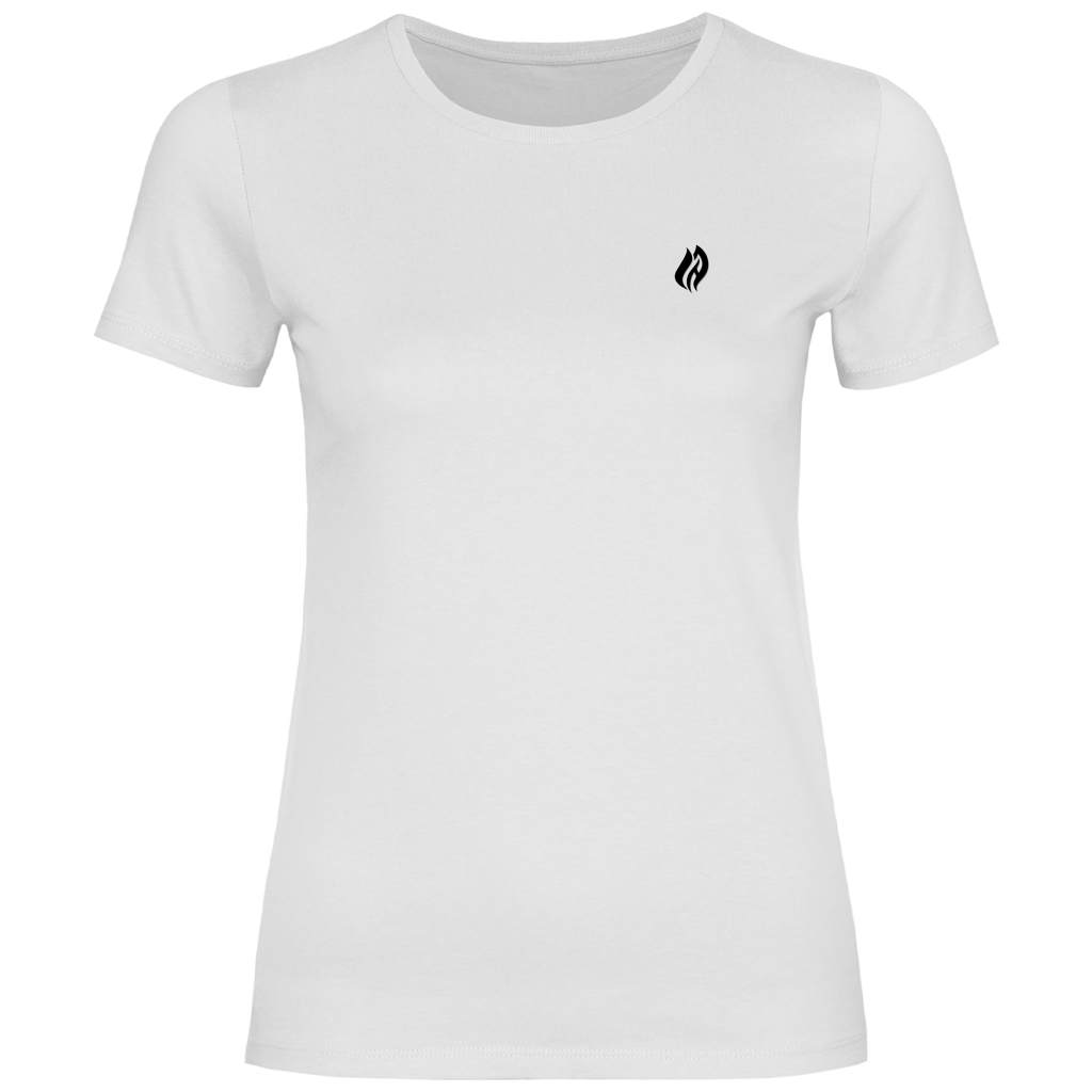 Damen T-Shirt - Flamme Freiwillige Feuerwehr Gelb [Personalisierbar]