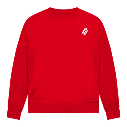Damen Sweatshirt - Flamme Freiwillige Feuerwehr Gelb [Personalisierbar]