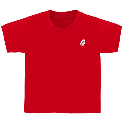 Kinder T-Shirt - Flamme Freiwillige Feuerwehr Gelb [Personalisierbar]