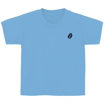 Kinder T-Shirt - Flamme Freiwillige Feuerwehr Gelb [Personalisierbar]