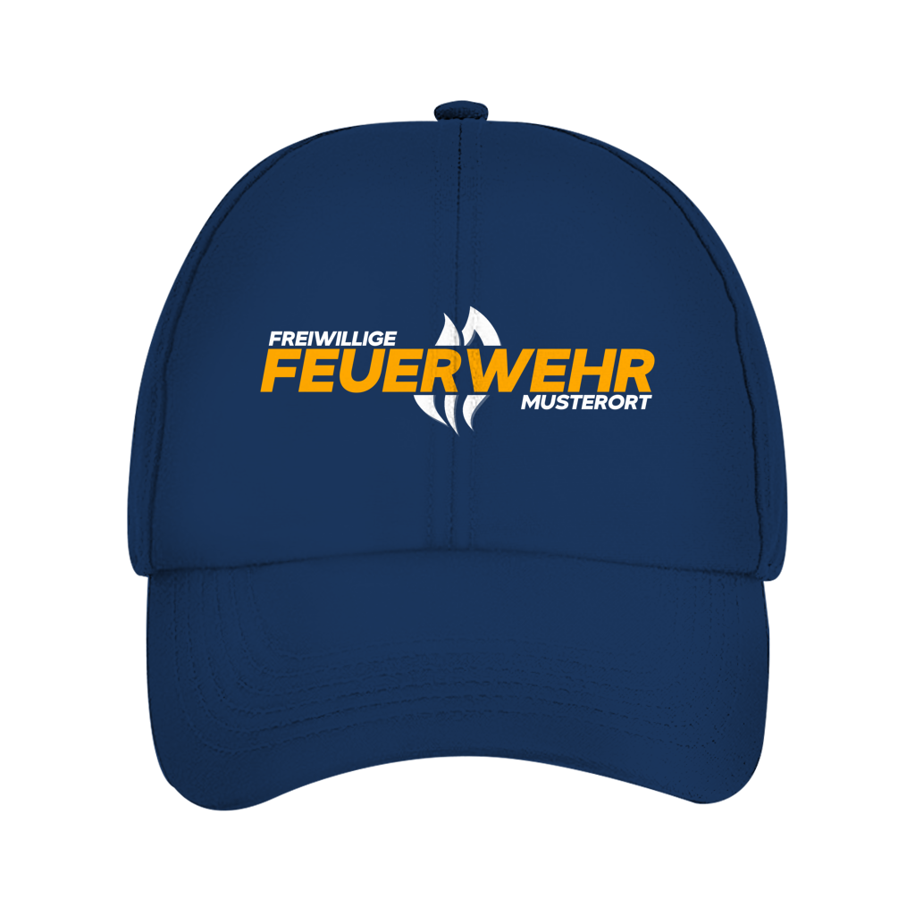 Dad Cap - Flamme Freiwillige Feuerwehr Gelb [Personalisierbar]