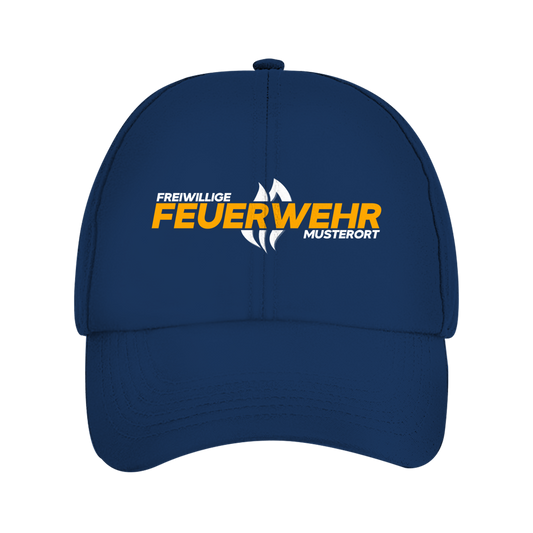 Dad Cap - Flamme Freiwillige Feuerwehr Gelb [Personalisierbar]