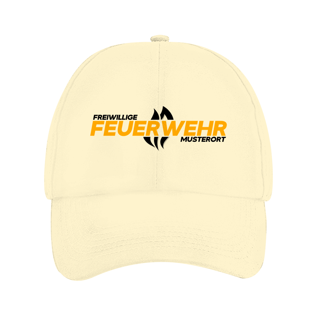 Dad Cap - Flamme Freiwillige Feuerwehr Gelb [Personalisierbar]