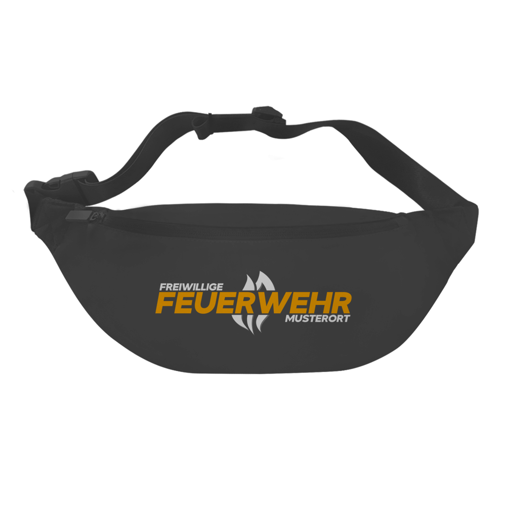 Gürteltasche - Flamme Freiwillige Feuerwehr Gelb [Personalisierbar]