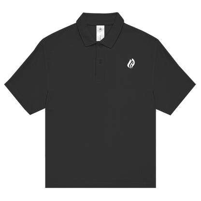 Unisex Poloshirt - Flamme Freiwillige Feuerwehr Rot [Personalisierbar]