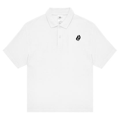 Unisex Poloshirt - Flamme Freiwillige Feuerwehr Rot [Personalisierbar]