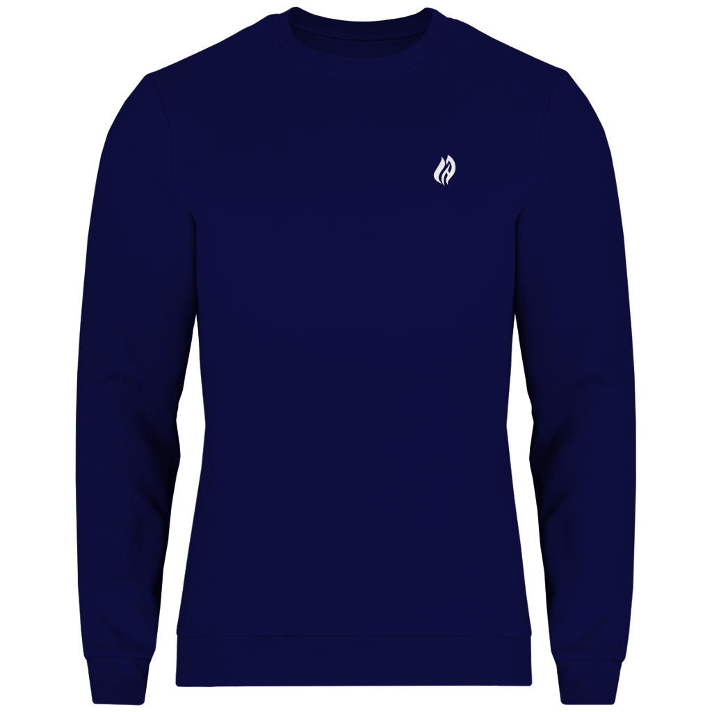 Herren Sweatshirt - Flamme Freiwillige Feuerwehr Rot [Personalisierbar]