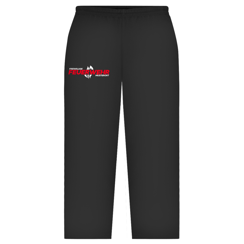 Oversize Sweatpants - Flamme Freiwillige Feuerwehr Rot [Personalisierbar]
