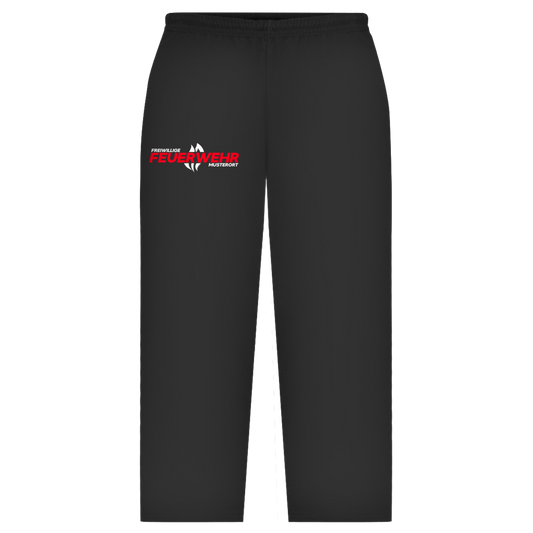 Oversize Sweatpants - Flamme Freiwillige Feuerwehr Rot [Personalisierbar]