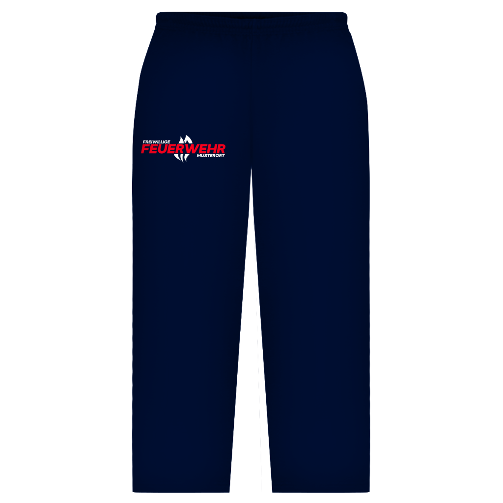 Oversize Sweatpants - Flamme Freiwillige Feuerwehr Rot [Personalisierbar]