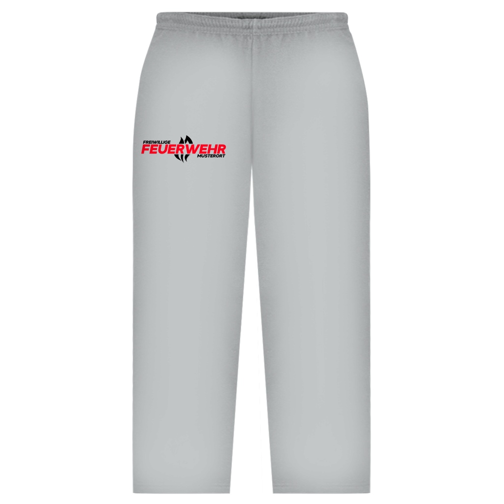 Oversize Sweatpants - Flamme Freiwillige Feuerwehr Rot [Personalisierbar]