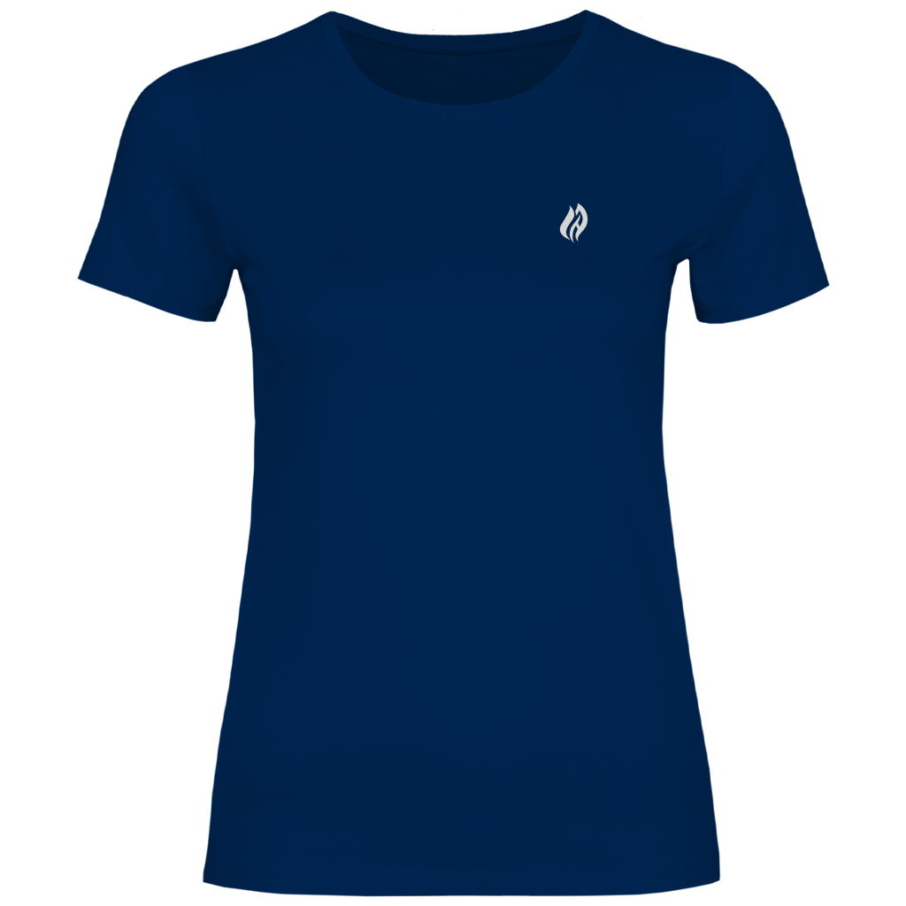 Damen T-Shirt - Flamme Freiwillige Feuerwehr Rot [Personalisierbar]
