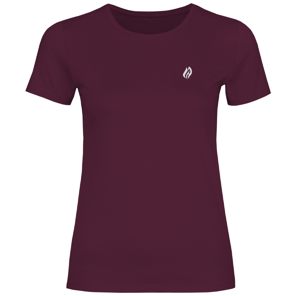 Damen T-Shirt - Flamme Freiwillige Feuerwehr Rot [Personalisierbar]